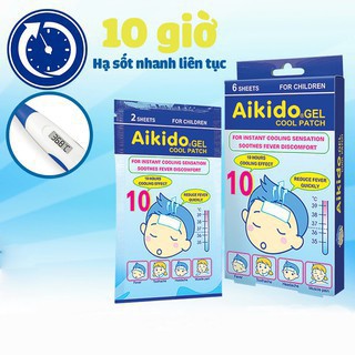 Aikido miếng dán hạ sốt cho bé.