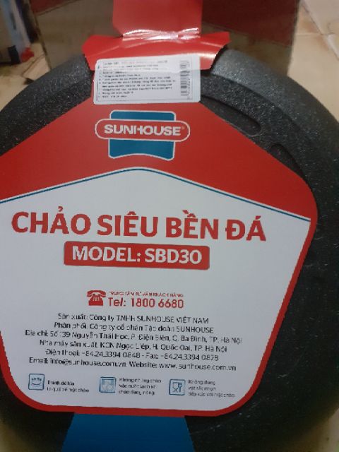 Chảo đá Sunhouse 24 Cm cao cấp