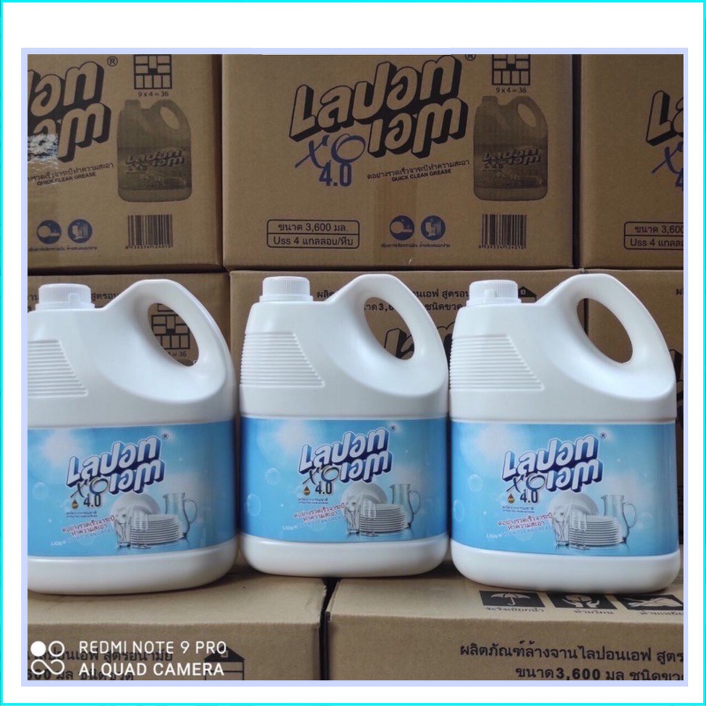Nước rửa bát - nước rửa chén 3600ml thế hệ mới