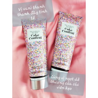 Kem dưỡng da Victoria secret Cake Confetti 236ml