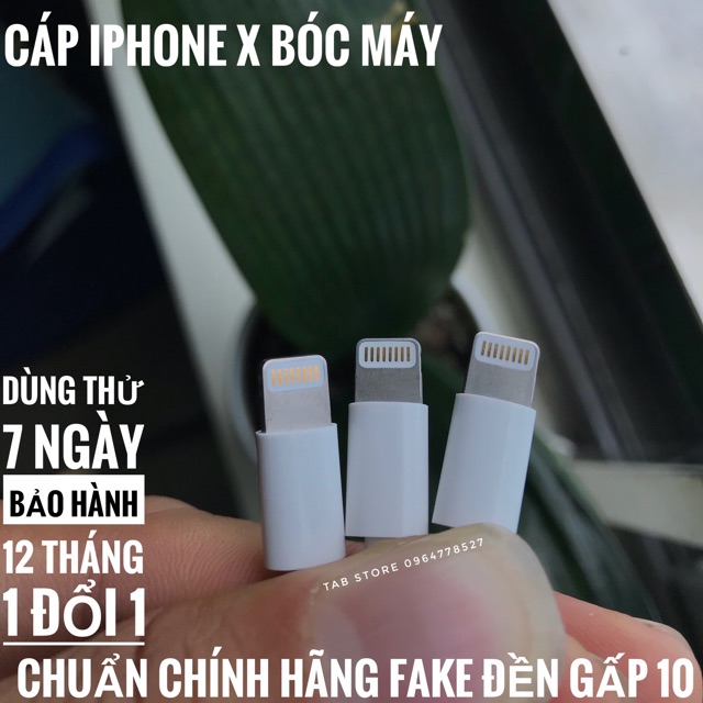 Cáp IPHONE Zin Bóc Máy - Chính Hãng