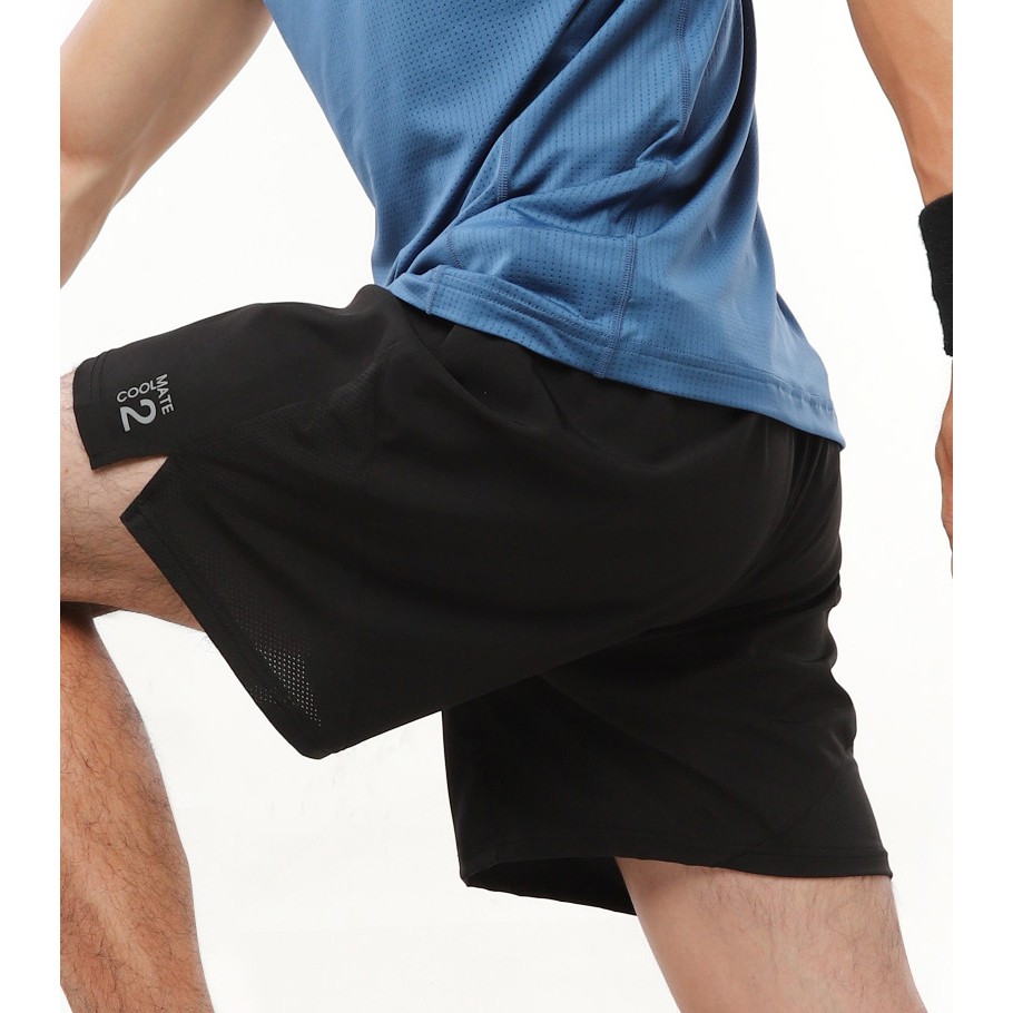 Quần thể thao nam Ex-Cool Short - thoải mái vận động (có lớp lót trong) thương hiệu Coolmate | BigBuy360 - bigbuy360.vn
