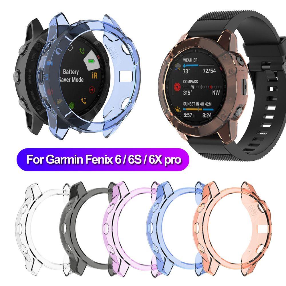 BTLIMER Khung Bảo Vệ Bằng TPU Cho Đồng Hồ Thông Minh Garmin Fenix 6 6S 6X Pro