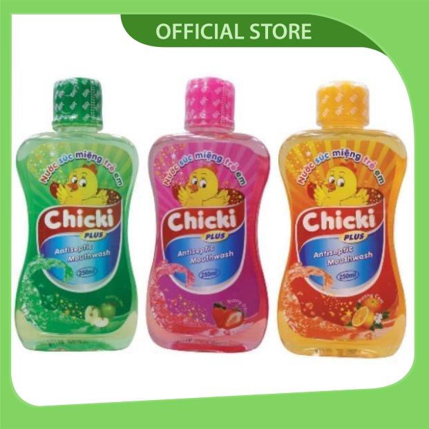 Nước súc miệng Chicki (chai 250ml)