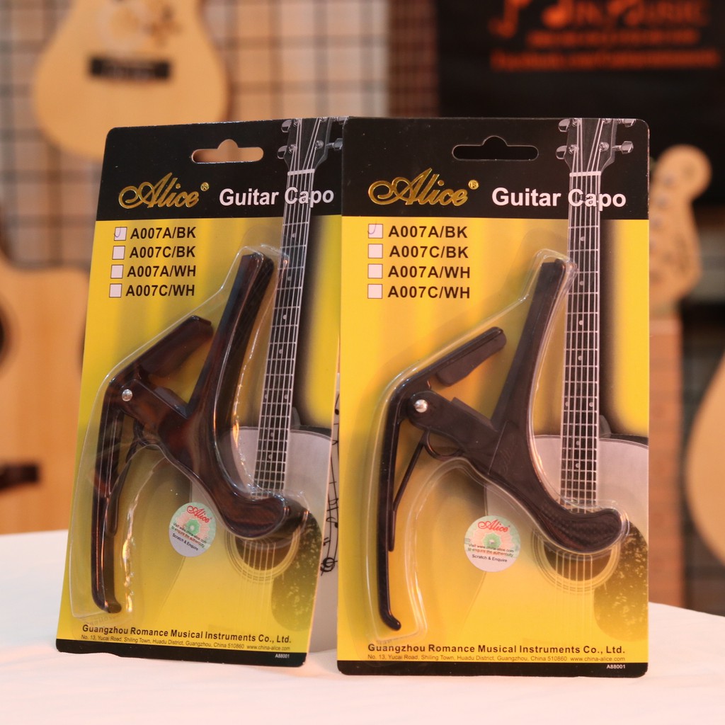 Capo kẹp đàn guitar alice A007