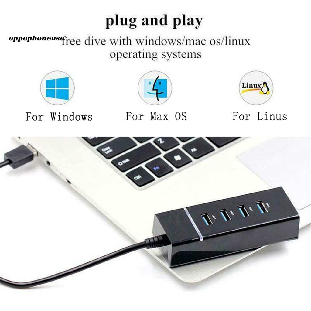 Bộ Chia 4 Cổng Usb 3.0 Tiện Dụng