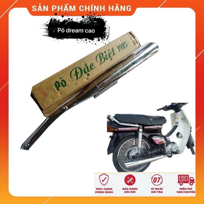 ống xả drem,pô drem 1985 nổ dòn