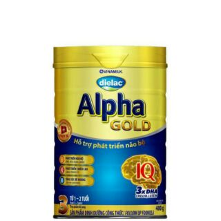 Sữa bột Dielac Alpha gold 3 400g