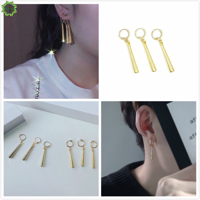 Set 3 Khuyên tai không cần xỏ lỗ/ xỏ lỗ hình nhân vật anime Sauron Hàn Quốc