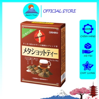 [Orihiro] Trà giảm mỡ bụng Meta Shot Tea Orihiro 30 gói - Giá tốt - Hàng chính hãng