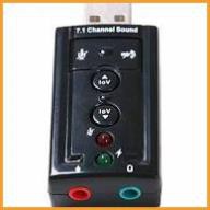 Usb soud 7.1 chuyển đổi usb ra chân tai nghe,loa bảo hành 3 tháng.shopphukienvtq