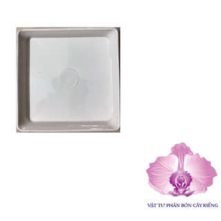 Đĩa lót chậu Vuông 15cm - #067D#