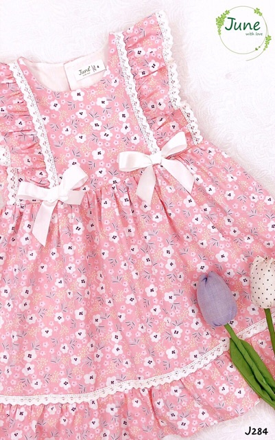 Váy bé gái, đầm hoa cho bé