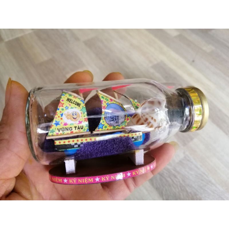 THUYỀN BUỒN TRONG CHAI SIZE TRUNG VÀ NHỎ