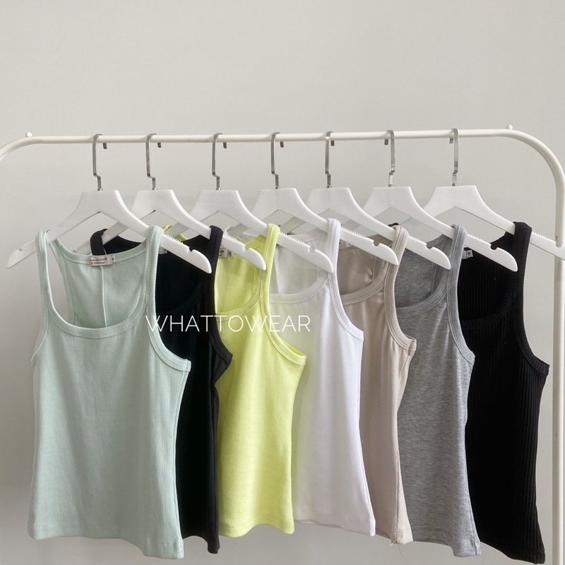 Áo ba lỗ tanktop vintage whattowear