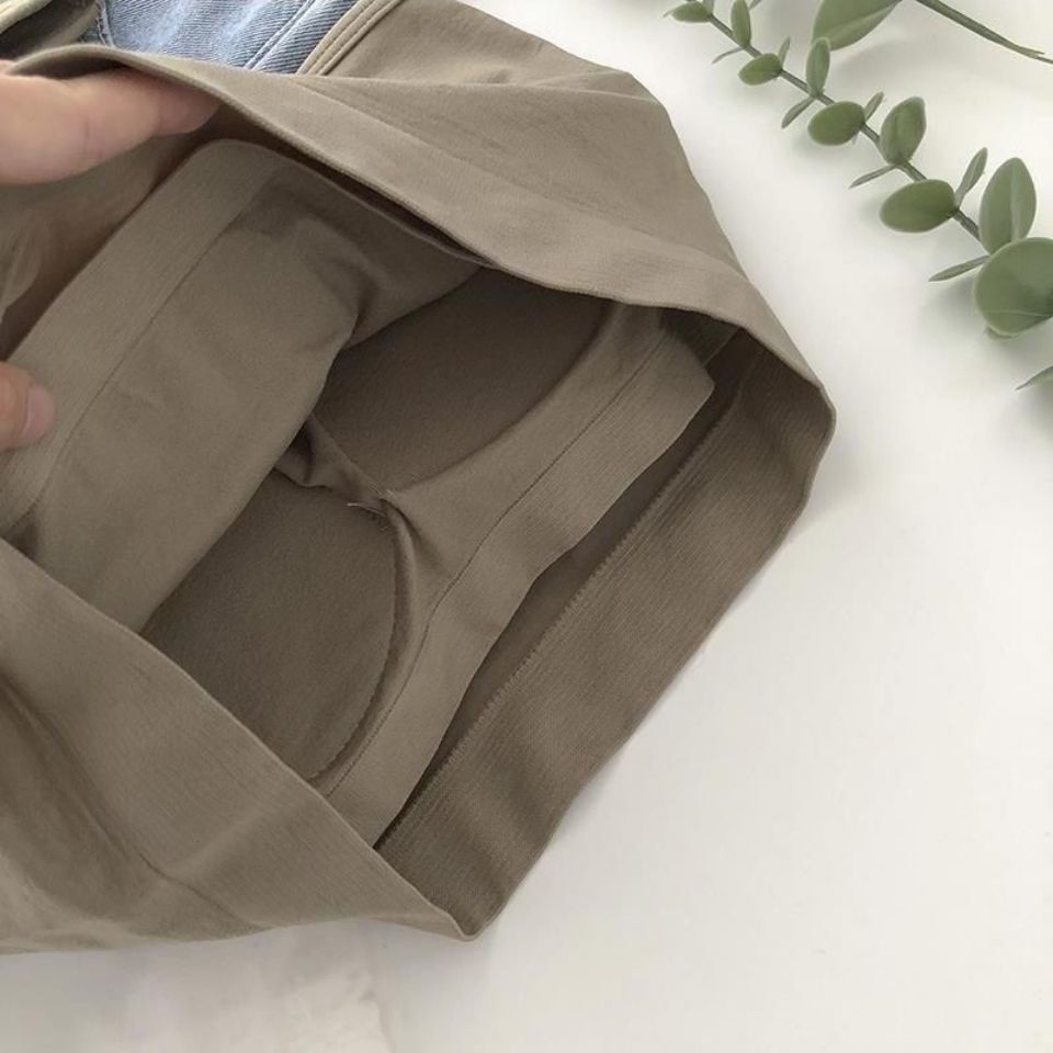 Áo Hai Dây Có Đệm Ngực Thiết Kế Bất Đối Xứng Quyến Rũ Thời Trang Cho Nữ