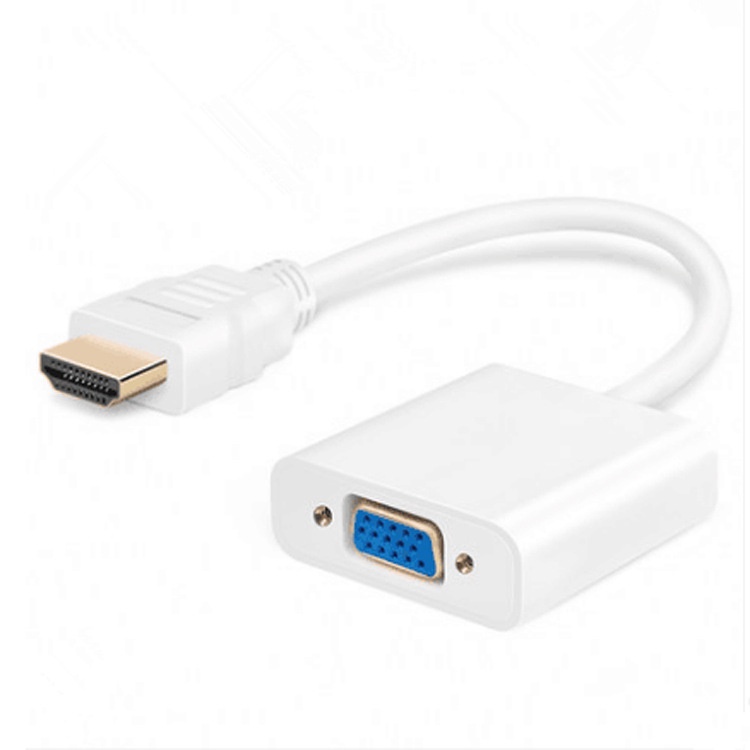 Cáp chuyển đổi HDMI sang VGA HDMI To VGA Adapter (Trắng)
