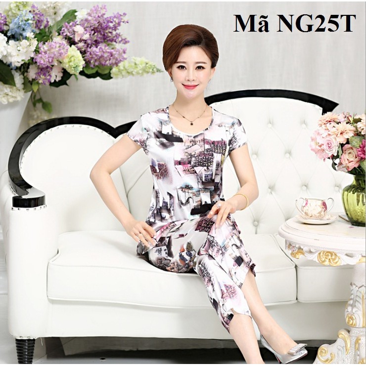 Bộ đồ mặc nhà cho người trung niên, người lớn tuổi NG25T