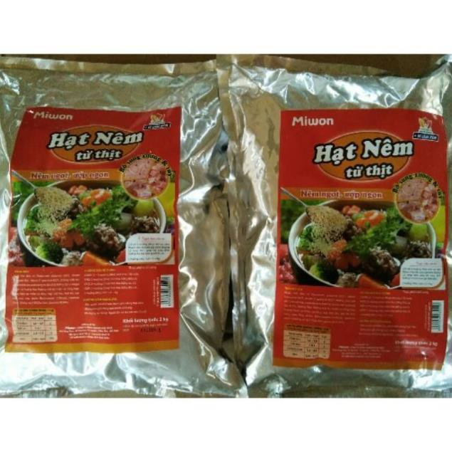 (MUA SỈ INBOX) Gói 5kg hạt nêm Miwon tiết kiệm