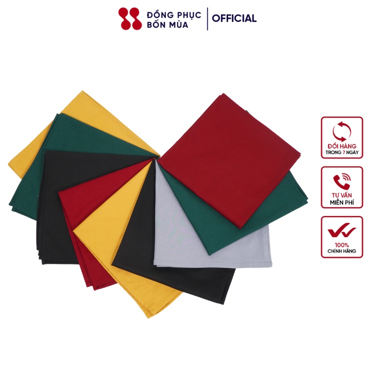 Khăn nhà hàng napkin cao cấp 100% đủ màu sẵn hàng kèm video