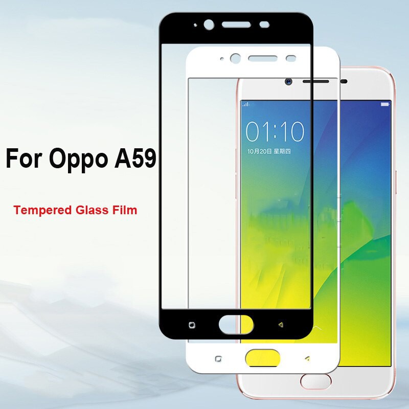 Kính cường lực Oppo F1S Full màn hình 9D cao cấp, tặng kèm giấy lau màn hình
