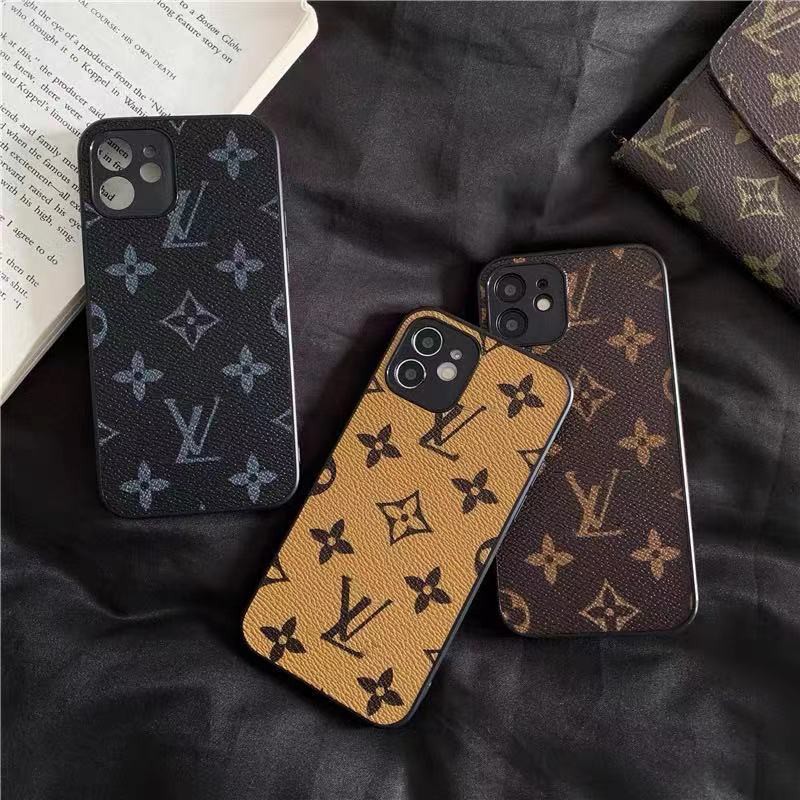 Ốp điện thoại in logo LV cho iPhone 13 pro max 13 13 pro 11 pro max 11 7 8 se 7+ 8+ x xs xr xs max 12 12 pro 12 pro max