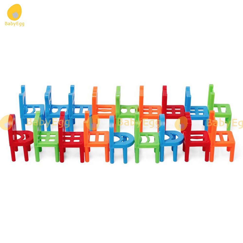 Bộ đồ chơi giáo dục tháp ghế thăng bằng tăng tương tác giữa bố mẹ và con, giúp bé học cách tập trung và học xếp thăng bằ