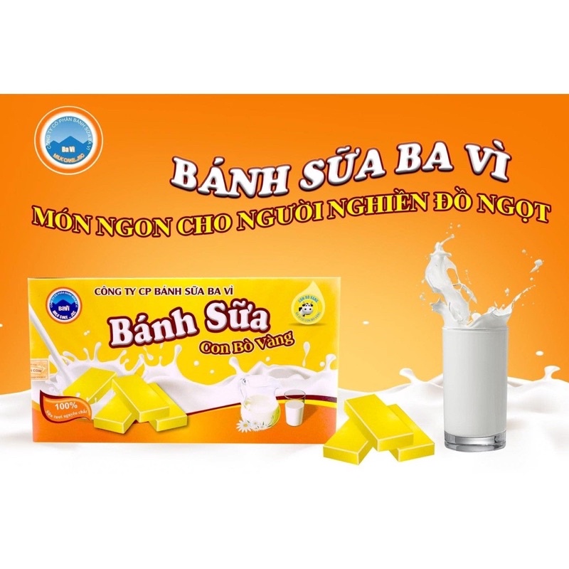 Bánh Sữa Con Bò Vàng Ba Vì-Đặc Sản Ba Vì | BigBuy360 - bigbuy360.vn