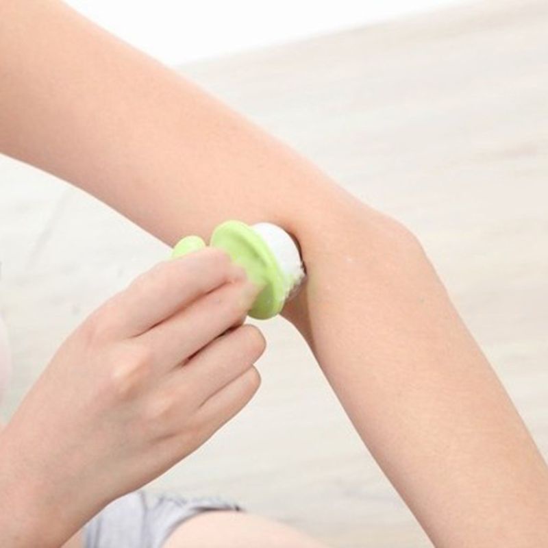 Youyo Dụng Cụ Massage Cơ Thể Cầm Tay Mini Hình Chậu Cây Có Hạt Lăn