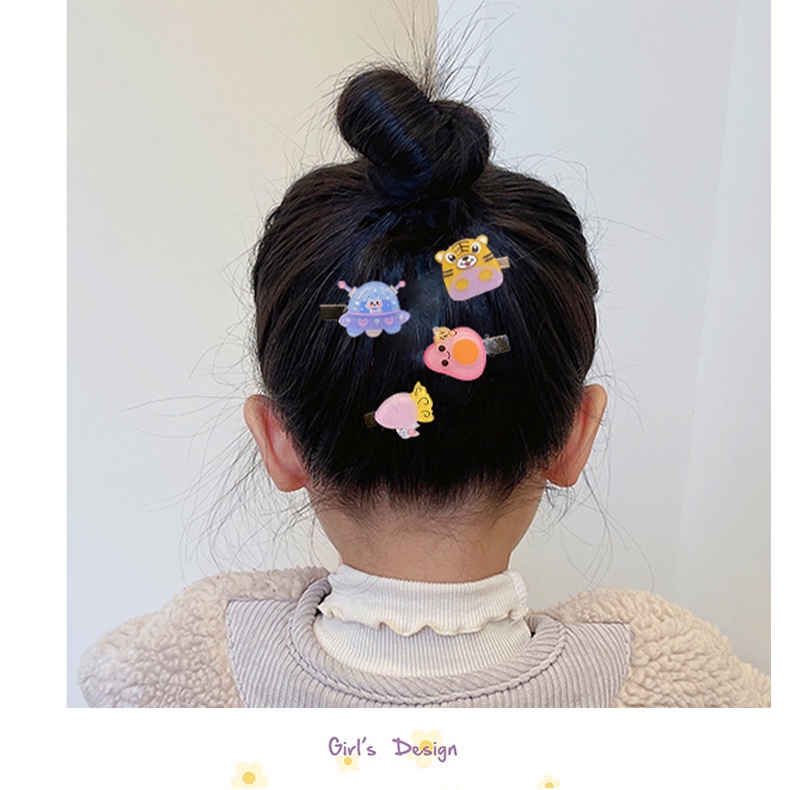 Kẹp tóc hình hoạt hình dễ thương cho bé gái