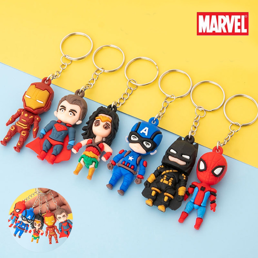 Móc Khóa Hình Các Siêu Anh Hùng Marvel Đáng Yêu