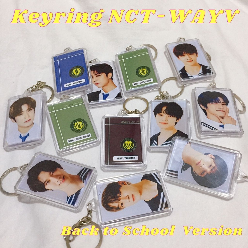 Móc Treo Chìa Khóa / GANCI NCT Trở Lại Trường Học Năm 2021
