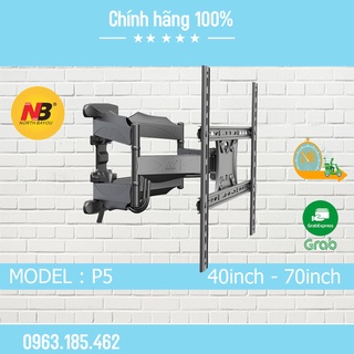 Giá treo tivi xoay đa năng nb p5 32 - 70 / nb p6 45 - 75 inch - khung treo tivi 6 cánh tay chịu lực