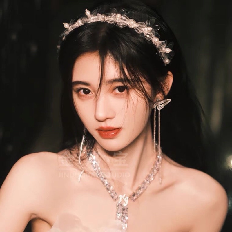 Khuyên tai đồng khoản Cúc Tịnh Y bạc 925