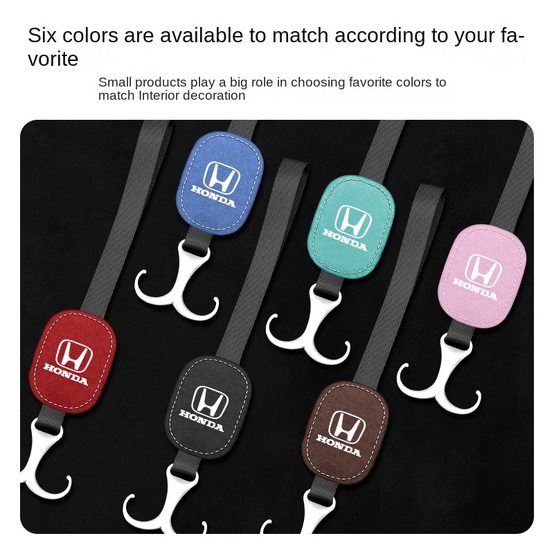 Móc Treo Đồ Gắn Sau Ghế Xe Hơi Honda City Jazz Civic Crv Xrv Camry Accord