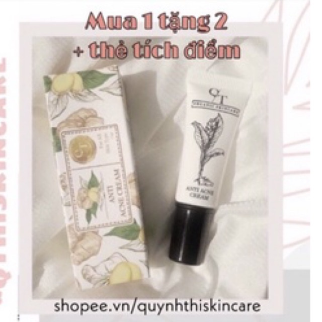 Chấm mụn Anti-Acne Cream qtskincare