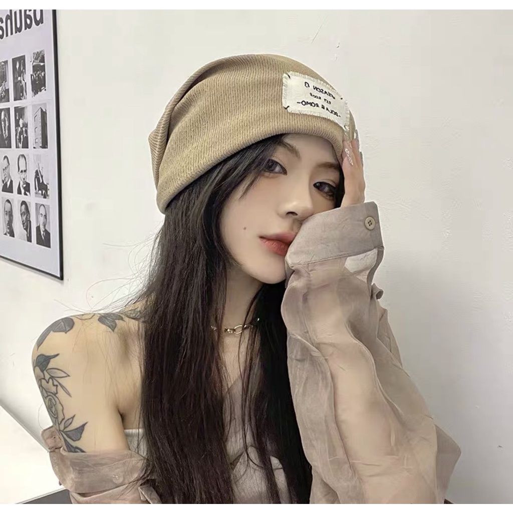 [Rẻ Vô Địch] Mũ Len Dệt Kim Trùm Đầu Hàn Quốc - Mũ Len Cá Tính