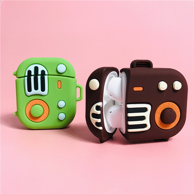 BASEUS Vỏ Bảo Vệ Hộp Đựng Tai Nghe Airpods w04 / w04 pro Họa Tiết Hoạt Hình Dễ Thương
