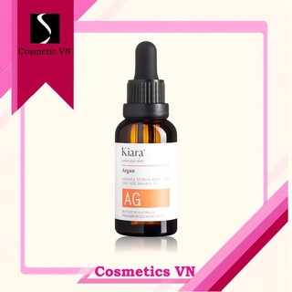Dầu Dưỡng Da Căng Mướt Cho Da Hỗn Hợp Da Khô Kiara Argan Oil 30ml (AG)