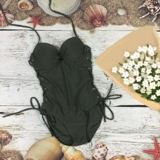 Bikini 1 mảnh Đen - Rêu - Đỏ - Cam