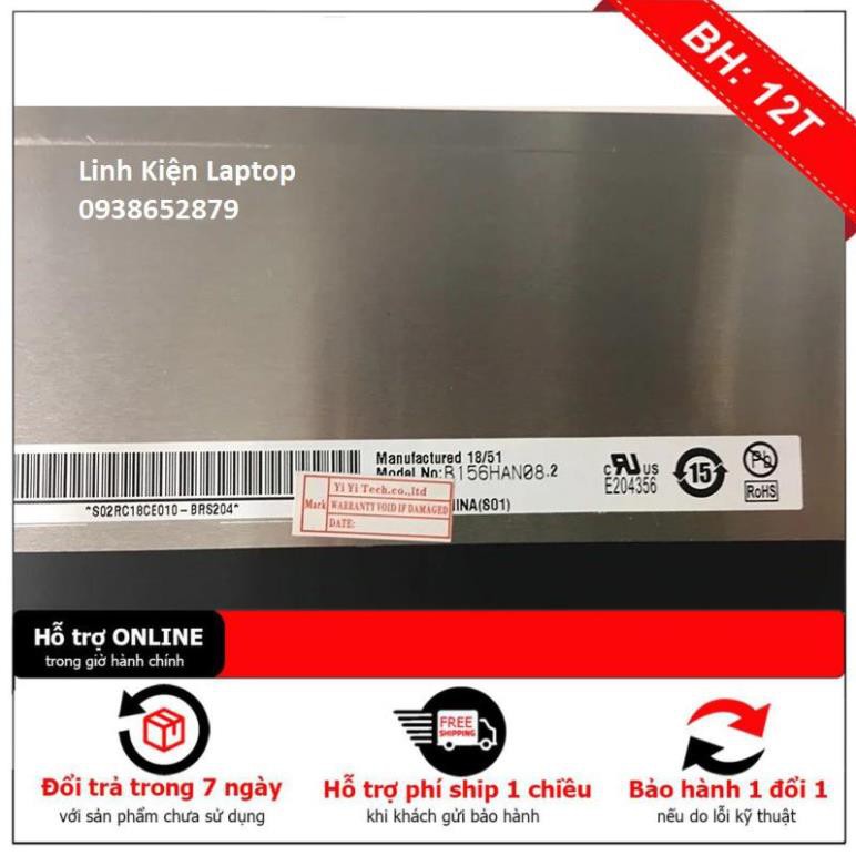 BH12TH  Màn Hình Laptop LP156WFG-SPF2 B156HAN08.0 NV156FHM-N4G 144Hz 40PIN | BigBuy360 - bigbuy360.vn