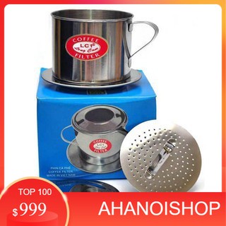 Phin pha cà phê cafe bằng inox Coffee Finter cafe đẹp cao cấp Sài Gòn Long Cam loại đẹp các số 6-7-8-9 (NH)