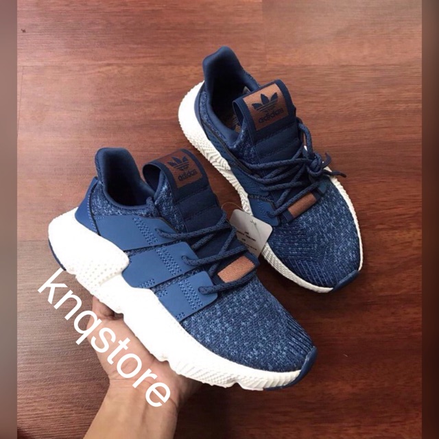 giày thể thao sneaker prophere xanh trắng mới nam nữ .