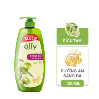 Sữa Tắm Dưỡng Da Oliv Dưỡng Ẩm Sáng Da 1L