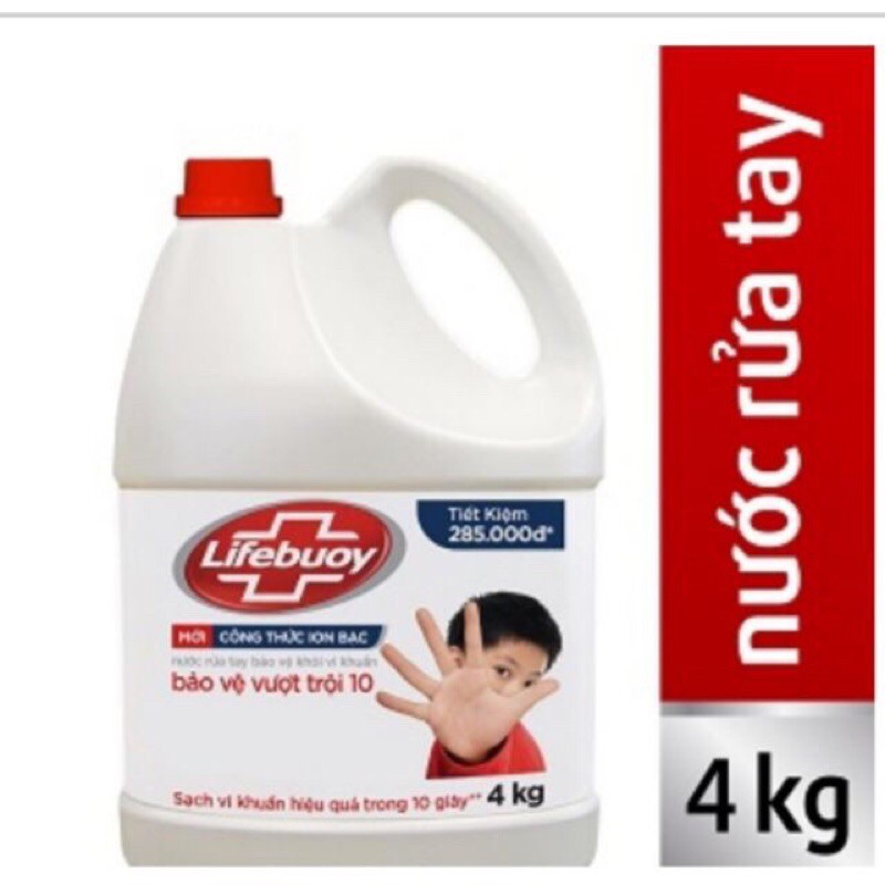 ❤️Nước rửa tay Lifebuoy can 4 lít