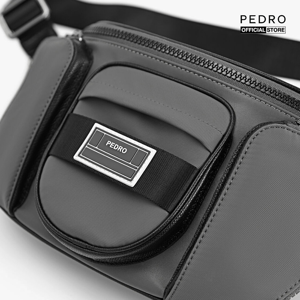 PEDRO - Túi bao tử nam Multipocketed Nylon Sling Pouch PM2-25210197-66