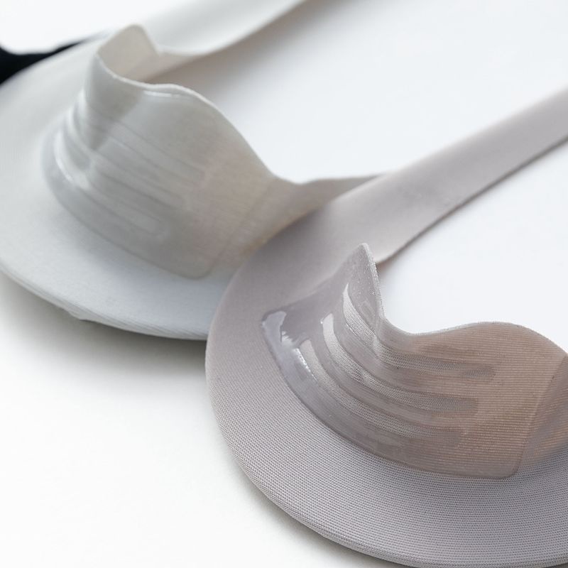 Tất Lười Nam Vô Hình Có Tất Là Có Tất cotton lụa mát lạnh bàn chân, sóng keo 3 tầng định gót chống tuột_INVIS