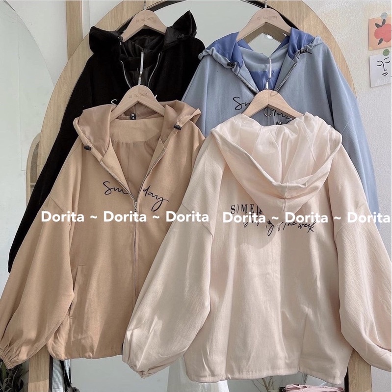 [Ảnh thật/Video] Áo khoác nhung tăm SUNDAY Áo khoác nhung tăm Sunday Hàn Quốc - Dorita Boutique | BigBuy360 - bigbuy360.vn