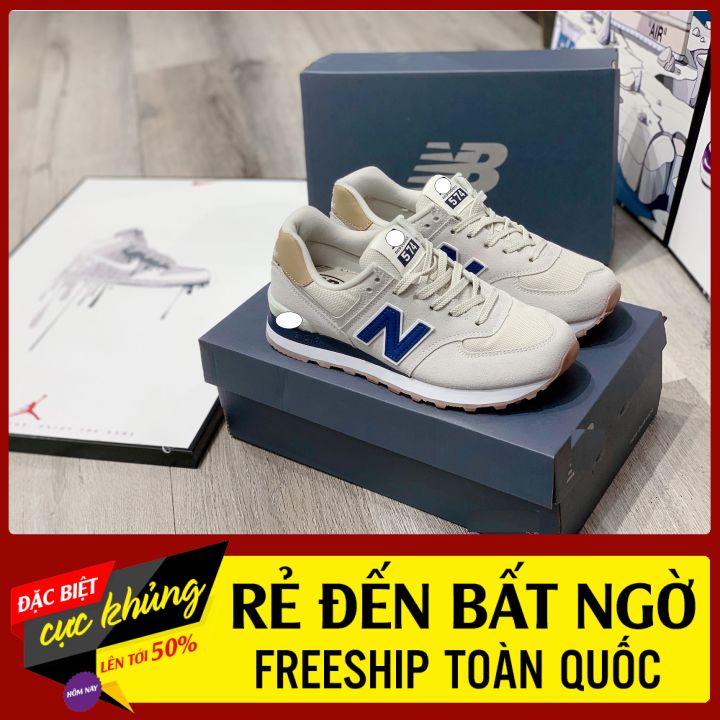 Giày thể thao da lộn màu xanh than cho nam nữ