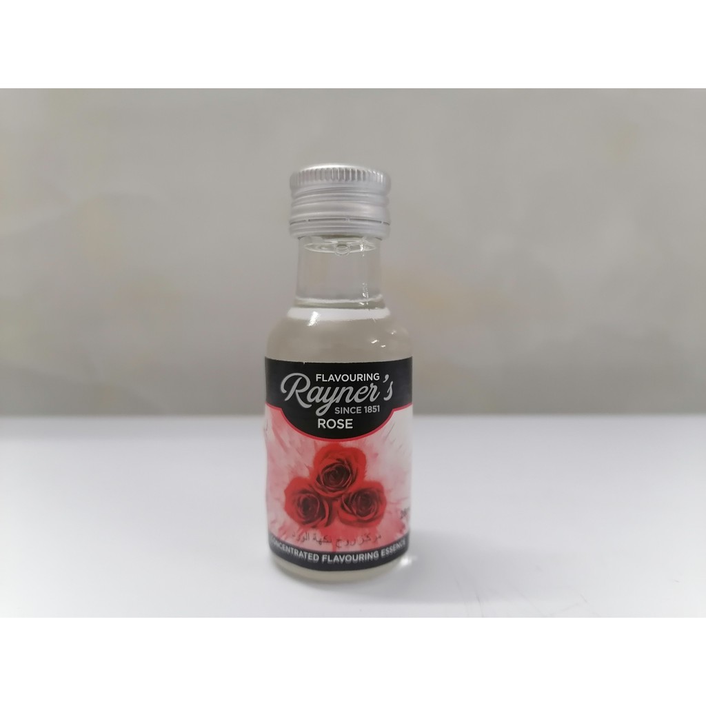 [28ml – Hoa hồng] Hương thực phẩm [U.K] RAYNERS Rose Flavouring (hlm-hk)